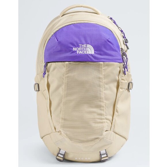 The North Face Women’s Recon 30L Daypack Backpack, Gravel / Optic Violet, NEW - Picture 5 of 11